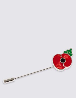 Poppy Lapel Pin